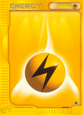 Lightning Energy (163/165) [Expedition: Base Set]