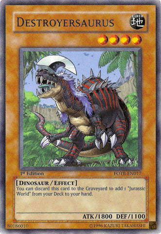 Destroyersaurus [FOTB-EN017] Rare