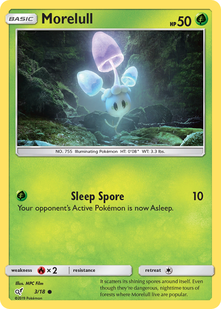 Morelull (3/18) [Sun & Moon: Detective Pikachu] | GameZilla