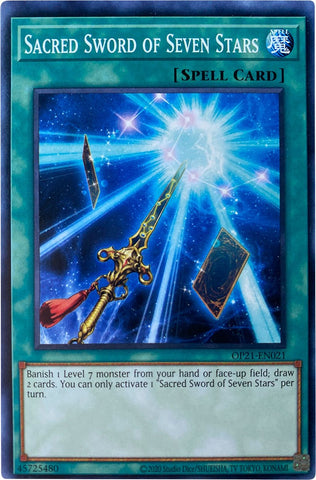 Sacred Sword of Seven Stars [OP21-EN021] Common