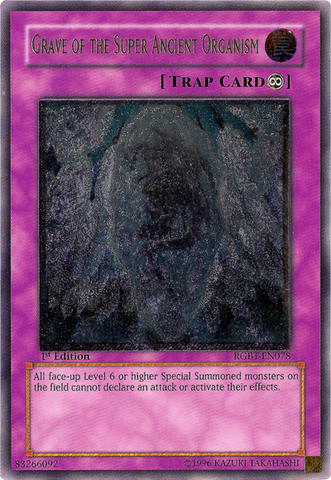 Grave of the Super Ancient Organism (UTR) [RGBT-EN078] Ultimate Rare