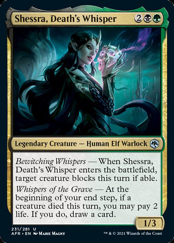 Shessra, Death's Whisper [Dungeons & Dragons: Adventures in the Forgotten Realms]