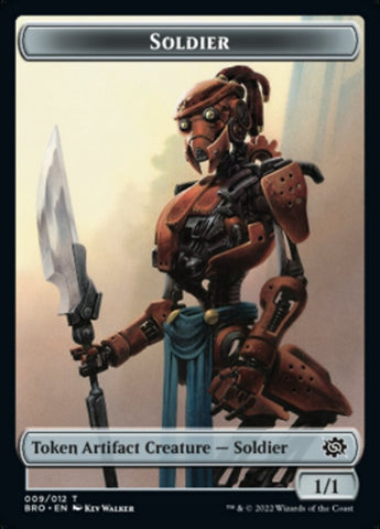 Soldier Token (009) [The Brothers' War Tokens]