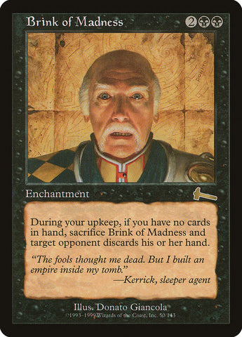 Brink of Madness [Urza's Legacy]