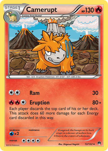 Camerupt (13/122) [XY: BREAKpoint]