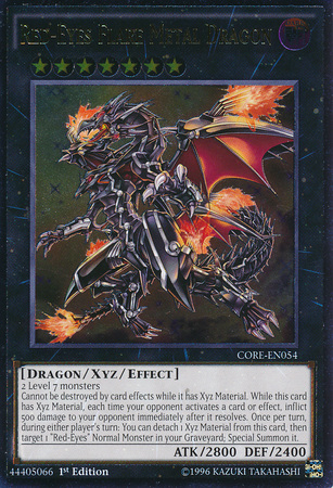 Red-Eyes Flare Metal Dragon (UTR) [CORE-EN054] Ultimate Rare
