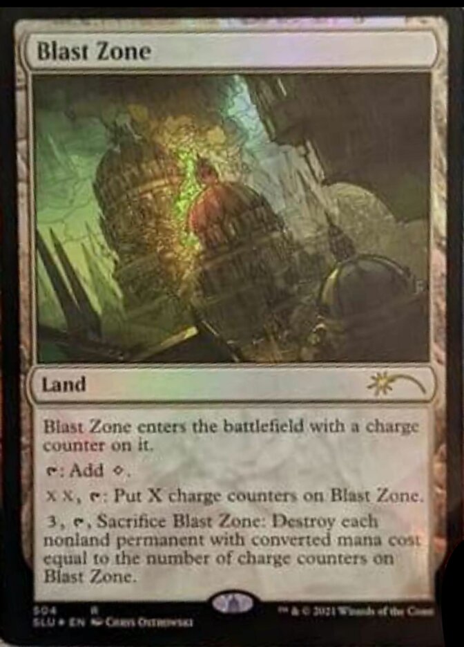 Blast Zone [Secret Lair: Ultimate Edition 2]