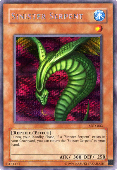Sinister Serpent [SDD-002] Prismatic Secret Rare
