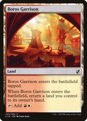 Boros Garrison [Commander 2019]