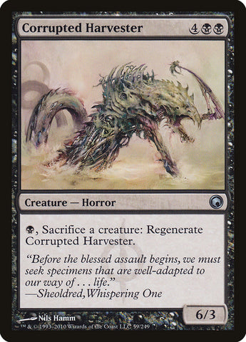 Corrupted Harvester [Scars of Mirrodin]