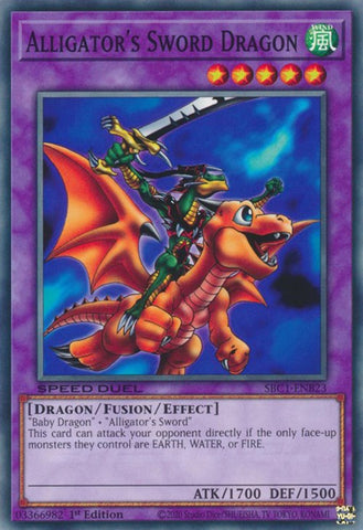 Alligator's Sword Dragon [SBC1-ENB23] Common