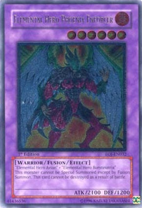 Elemental Hero Phoenix Enforcer (UTR) [EOJ-EN032] Ultimate Rare