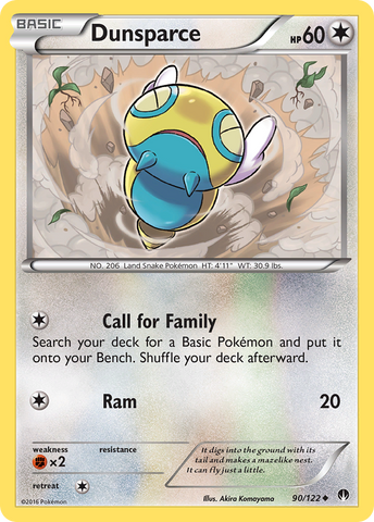 Dunsparce (90/122) [XY: BREAKpoint]