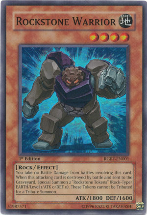 Rockstone Warrior [RGBT-EN001] Super Rare