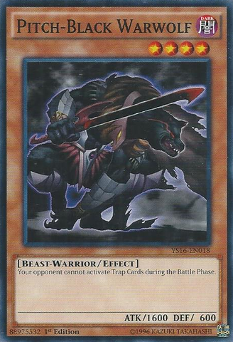 Pitch-Black Warwolf [YS16-EN018] Common