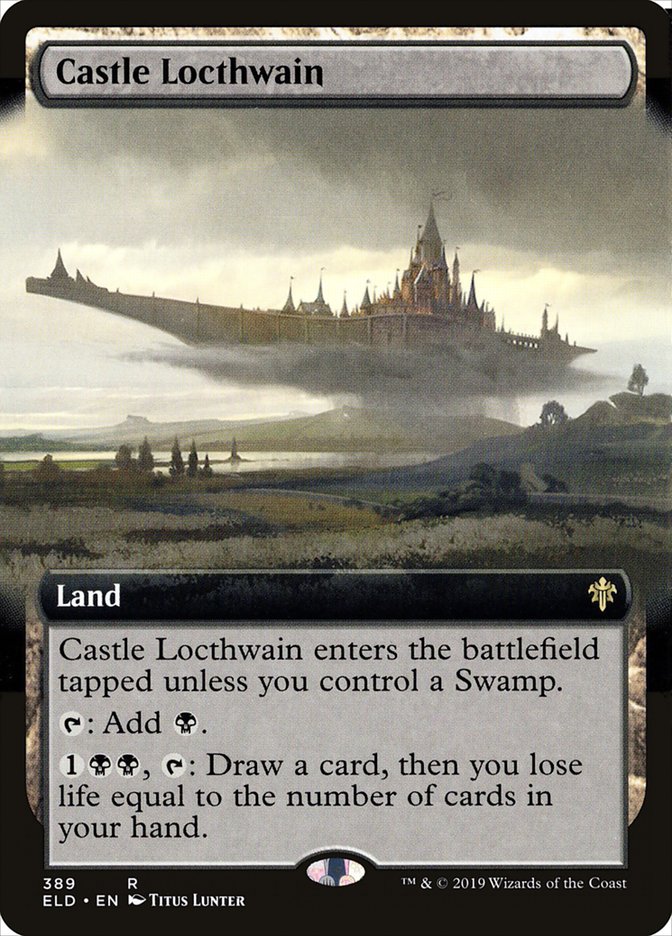 Castle Locthwain (Extended Art) [Throne of Eldraine] | GameZilla