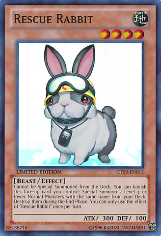 Rescue Rabbit [CT09-EN015] Super Rare