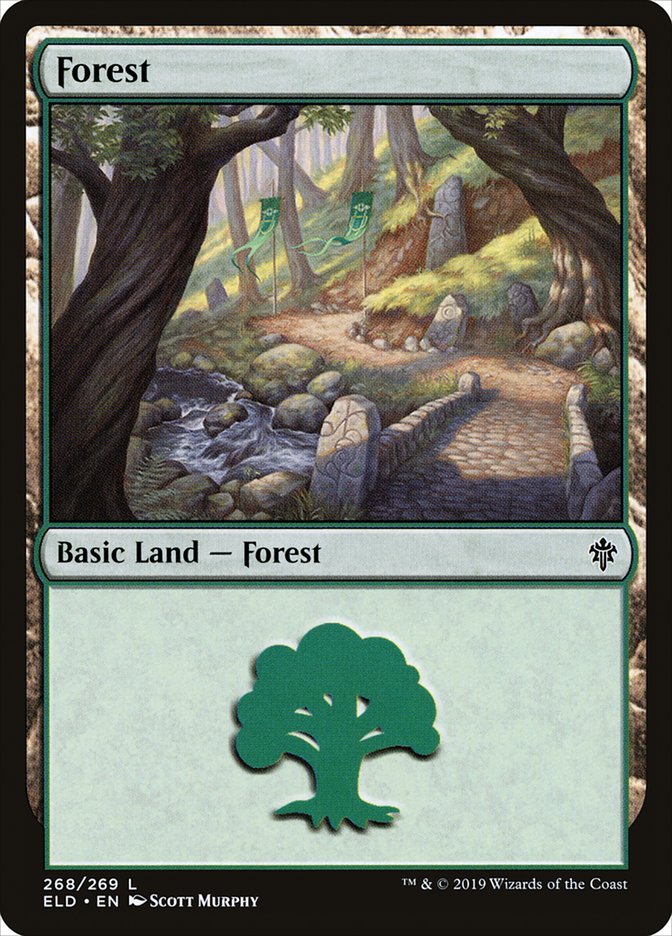 Forest (268) [Throne of Eldraine] | GameZilla