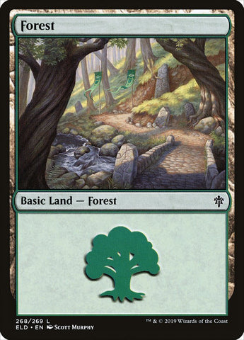 Forest (268) [Throne of Eldraine]
