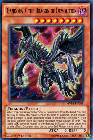 Gandora-X the Dragon of Demolition [MVP1-EN049] Ultra Rare