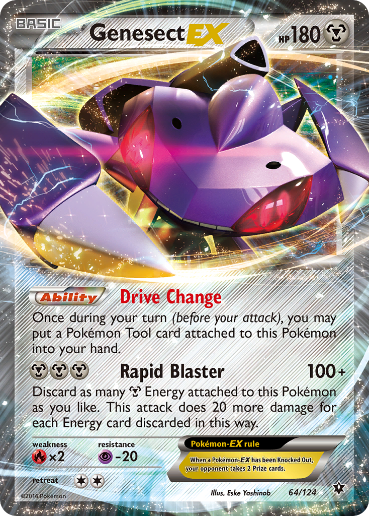 Genesect EX 120/124 Values - MAVIN