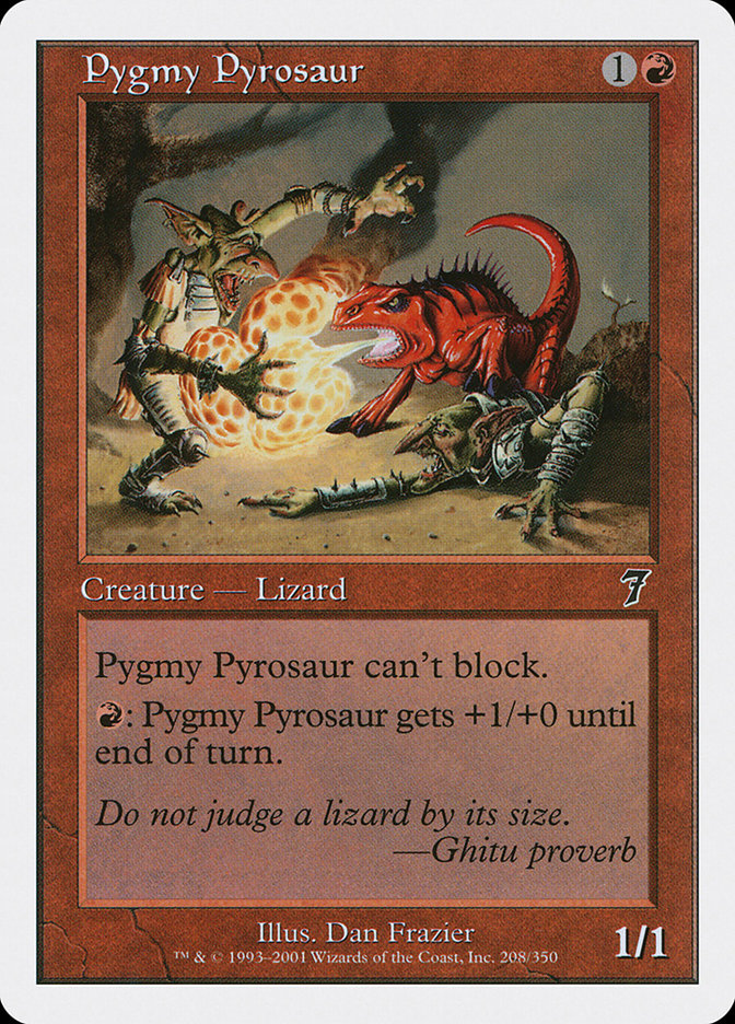 Pygmy Pyrosaur [Seventh Edition] | GameZilla