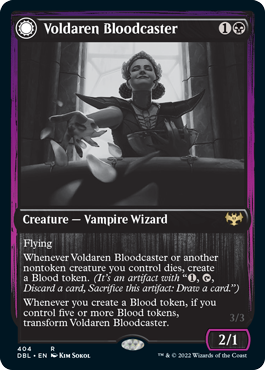Voldaren Bloodcaster // Bloodbat Summoner [Innistrad: Double Feature]