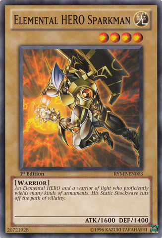 Elemental HERO Sparkman [RYMP-EN003] Common