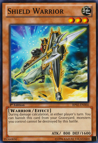 Shield Warrior [BP02-EN066] Mosaic Rare