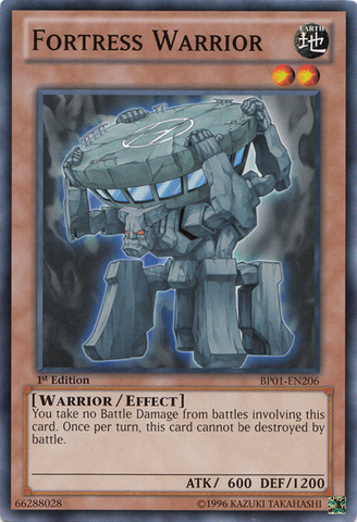 Fortress Warrior [BP01-EN206] Common