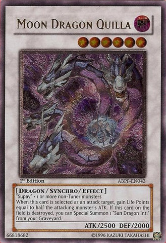 Moon Dragon Quilla (UTR) [ABPF-EN043] Ultimate Rare