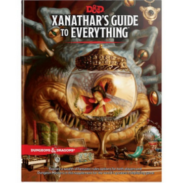 D&D Book Xanathars Guide to Everything