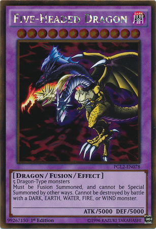 Five-Headed Dragon [PGL2-EN078] Gold Rare