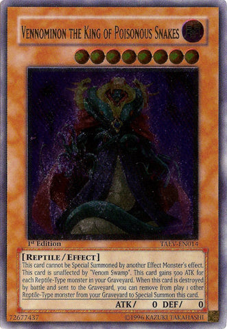 Vennominon the King of Poisonous Snakes (UTR) [TAEV-EN014] Ultimate Rare