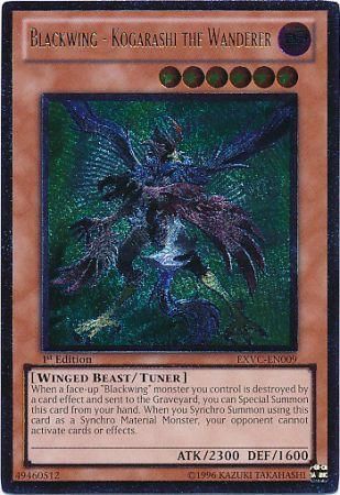 Blackwing - Kogarashi the Wanderer (UTR) [EXVC-EN009] Ultimate Rare