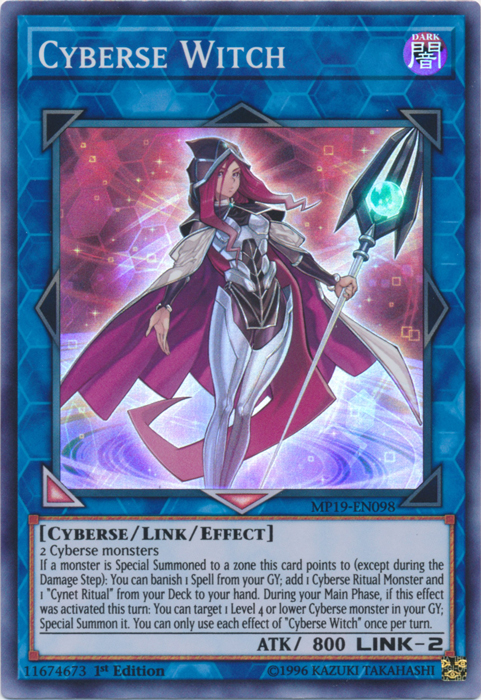 Cyberse Witch [MP19-EN098] Super Rare