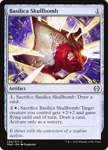 Basilica Skullbomb [Phyrexia: All Will Be One]