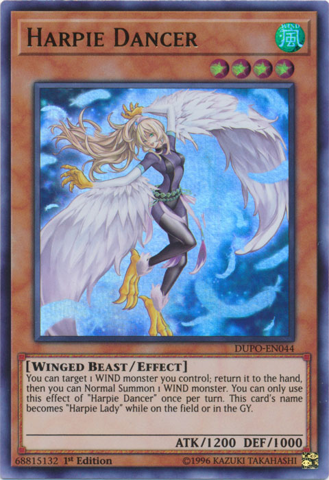 Harpie Dancer [DUPO-EN044] Ultra Rare