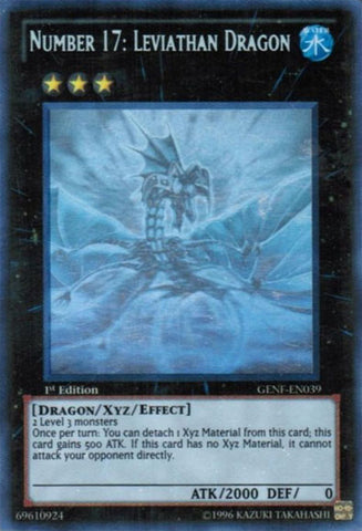 Number 17: Leviathan Dragon [GENF-EN039] Ghost Rare