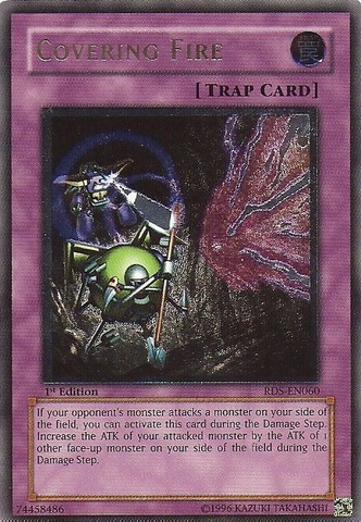 Covering Fire (UTR) [RDS-EN060] Ultimate Rare