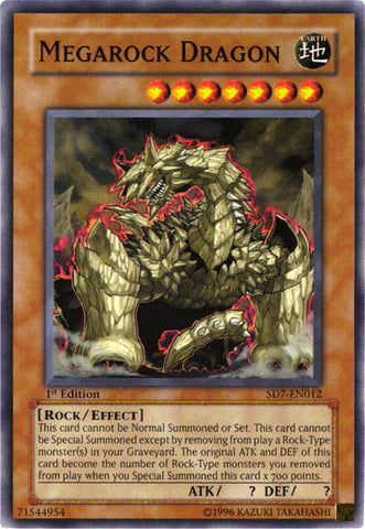 Megarock Dragon [SD7-EN012] Common