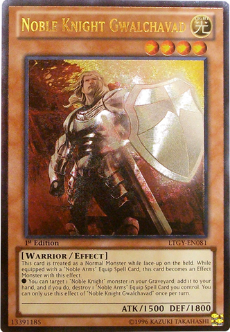 Noble Knight Gwalchavad (UTR) [LTGY-EN081] Ultimate Rare