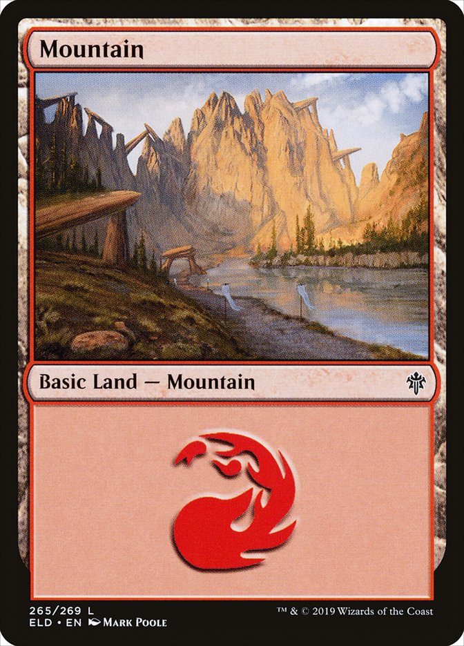 Mountain (265) [Throne of Eldraine] | GameZilla