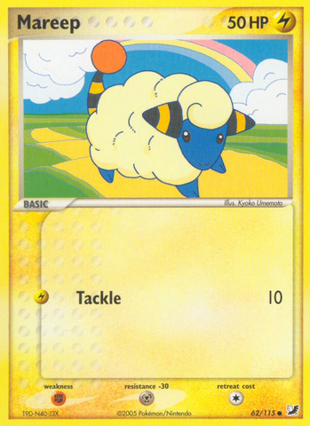 Mareep (62/115) [EX: Unseen Forces]