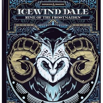 D&D Book Icewind Dale Rime of the Frost Maiden HC Hobby Exclusive
