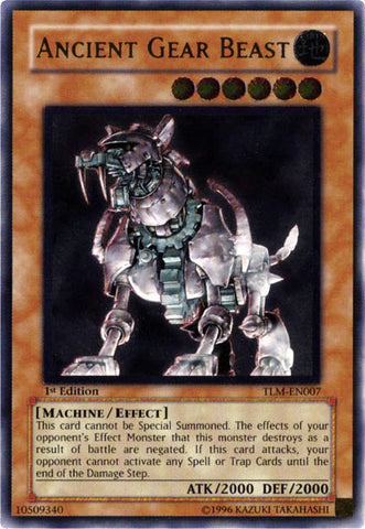 Ancient Gear Beast [TLM-EN007] Ultimate Rare