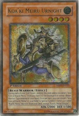 Koa'ki Meiru Urnight (UTR) [ABPF-EN025] Ultimate Rare