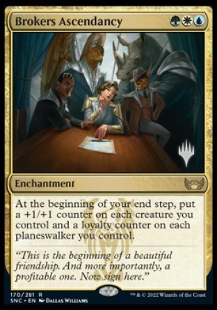 Brokers Ascendancy (Promo Pack) [Streets of New Capenna Promos]