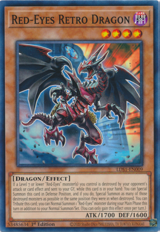 Red-Eyes Retro Dragon [LDS1-EN009] Common
