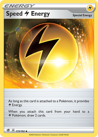 Speed Lightning Energy (173/192) [Sword & Shield: Rebel Clash]